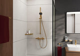 HANSGROHE AddStoris Handtuchring in Chrom – schwenkbar, Wandmontage, verdeckte Befestigung