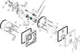 HANSGROHE Finoris Fertigmontageset Unterputz-Wannenmischer Chrom