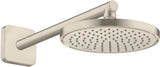 AXOR Kopfbrause 220 1jet chrom – Rain-Strahl, 220 mm, Wand- oder Deckenmontage