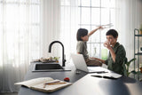 HANSGROHE SodaSystem 210 Aqittura M91 Ausziehauslauf Starter Set sBox – gefiltertes, gekühltes und sprudelndes Trinkwasser