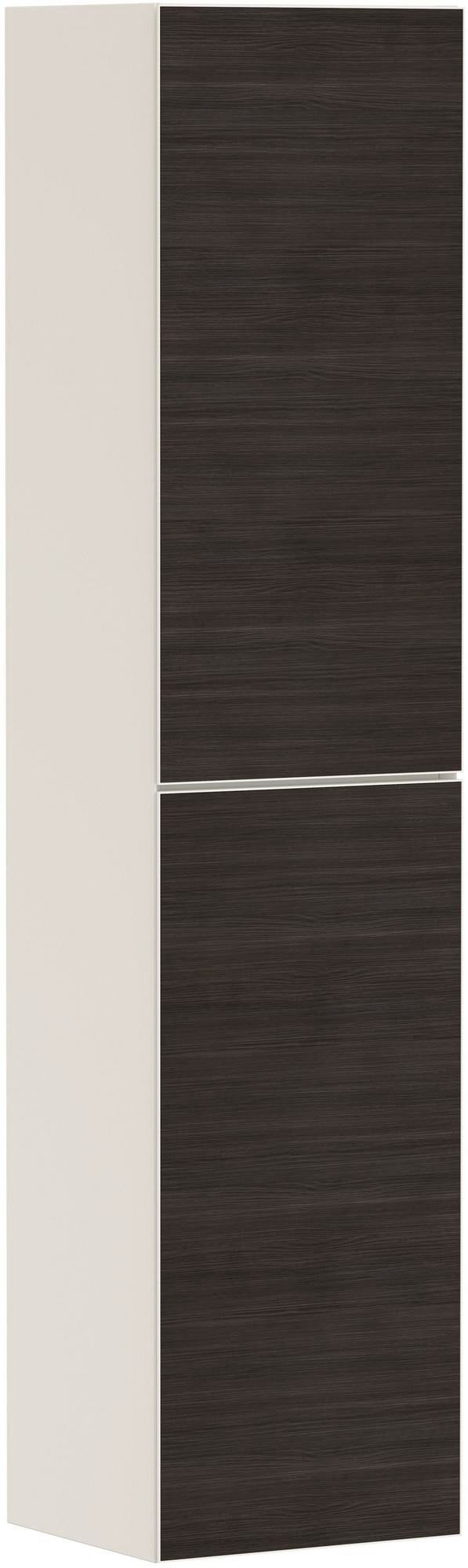 HANSGROHE Hochschrank Xevolos E 1160 mm mit PushOpen, Eiche dunkel/Weiß, grifflos