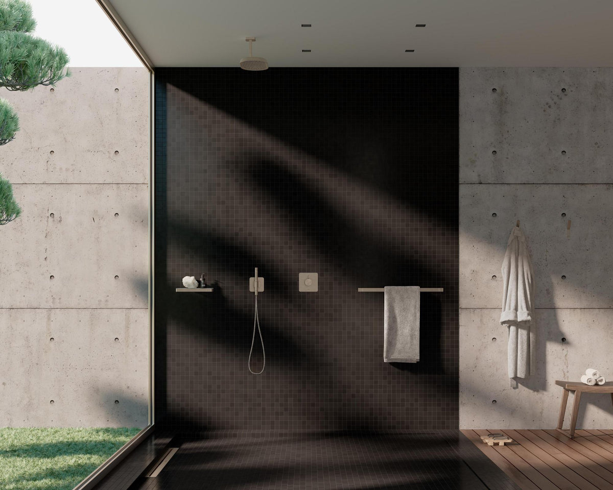 AXOR ShowerSphere 1jet Kopfbrause 370 x 220 mm mit Deckenanschluss – Rain FlexPower, QuickClean+