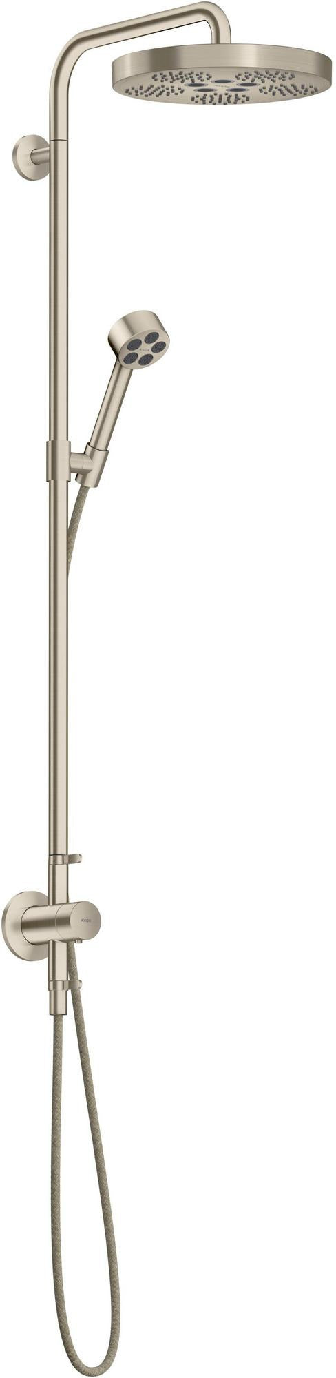 AXOR One Showerpipe Unterputz mit Thermostat und Kopfbrause 280 1jet EcoSmart Chrom