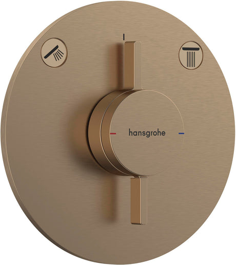 HANSGROHE HG Mischer DuoTurn S Unterputz, 2 Verbraucher chrom – Mengensteuerung und Umsteller