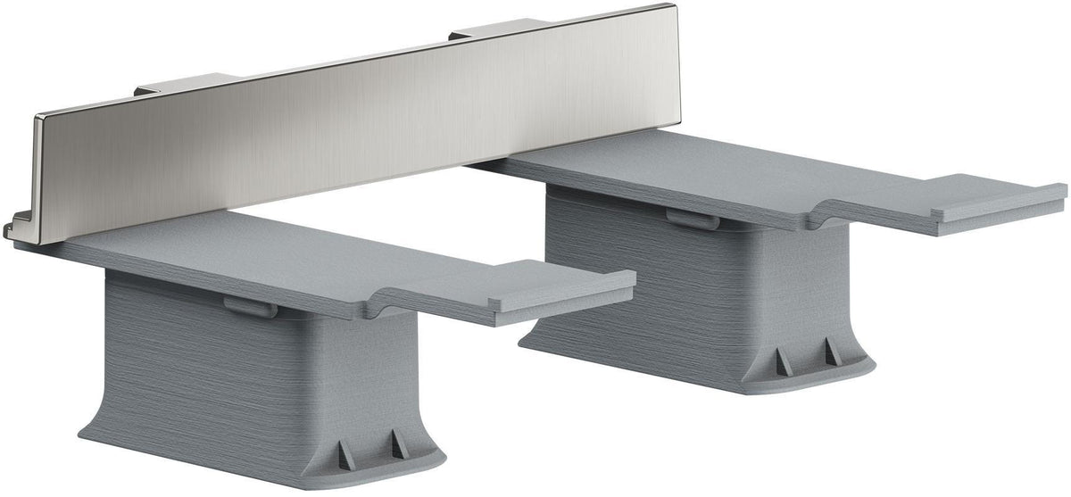 AXOR Universal Adapterset zur Montage von Accessoires auf Reling – chrom, Softsquare