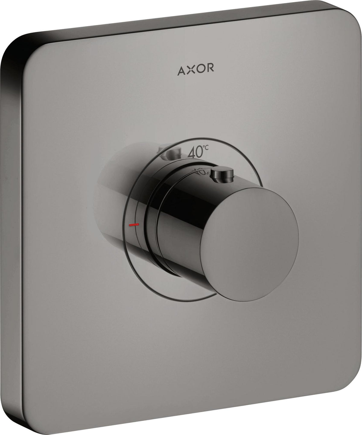 AXOR ShowerSelect Soft Thermostatbatterie Highflow Unterputz Chrom – quadratisch, 1 Verbraucher