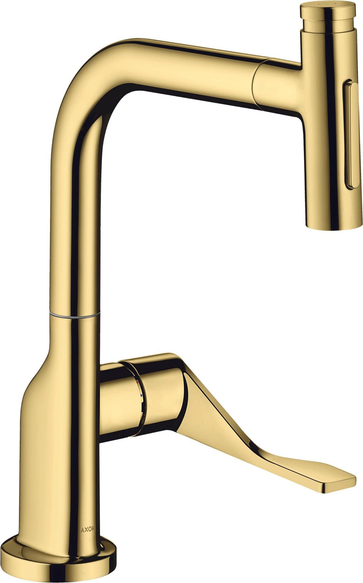 AXOR Citterio 2jet Spültischmischer 230 Select mit sBox Ausziehbrause, Chrom
