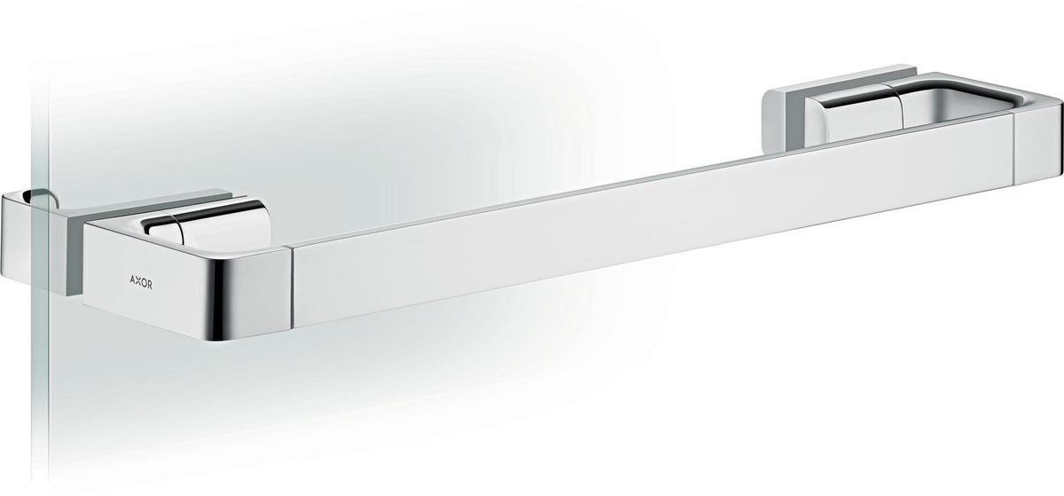 AXOR Universal Softsquare Duschtürgriff 444 mm Chrom – verdeckte Befestigung, Metall