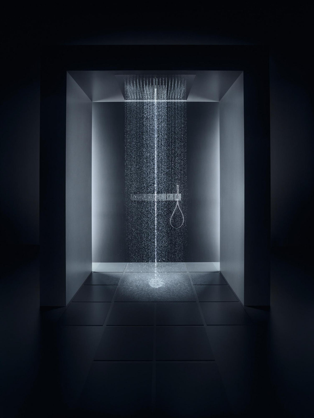 AXOR STARCK SHOWERCOLLECTION Brausemodul DN 15 12x12 chrom – Rain Strahl, 5-fach verstellbar