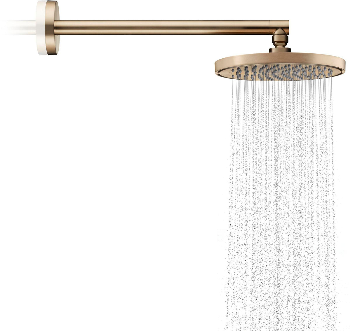 AXOR Kopfbrause 220 1jet chrom – Rain-Strahl, 220 mm, Wand- oder Deckenmontage