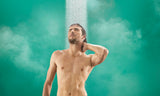 HANSGROHE Pulsify S 105 Kopfbrause mit PowderRain Strahl in Chrom – 1 Strahlart, Antikalk