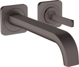 AXOR Citterio E Einhebel-Waschtischmischer Unterputz mit Pingriff, Auslauf 221 mm, Chrom