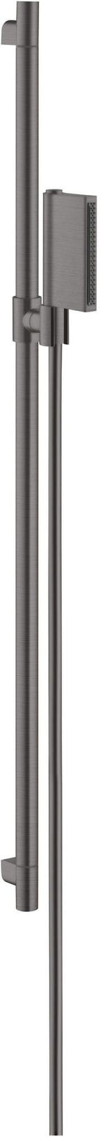 brushed black chrome / schwarz