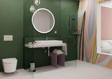 Hansgrohe Vernis Blend 100 Einhebel-Waschtischmischer mit Zugstangen-Ablaufgarnitur, chrom