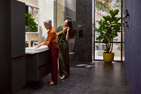 HANSGROHE Xelu Q Waschtischunterschrank 780 mm weiß hochglanz mit 2 Schubkästen
