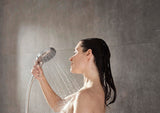 Hansgrohe Raindance Select S 120 3jet Handbrause mit Select-Taste und QuickClean in Chrom
