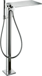 AXOR MASSAUD Einhebel-Wannenmischer DN 15 bodenstehend in Chrom – Fertigmontageset mit Handbrause