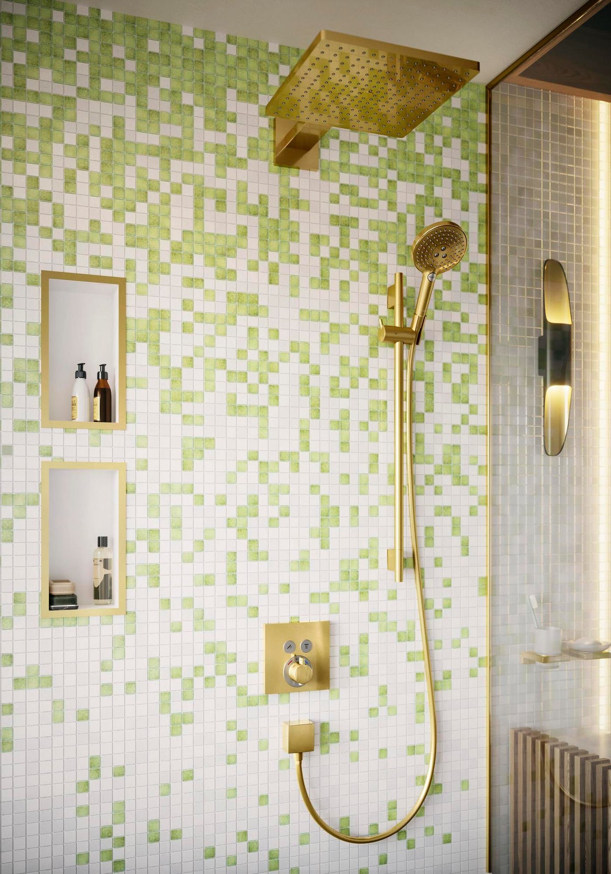 Hansgrohe Raindance Select S 120 3jet Handbrause mit Select-Taste und QuickClean in Chrom