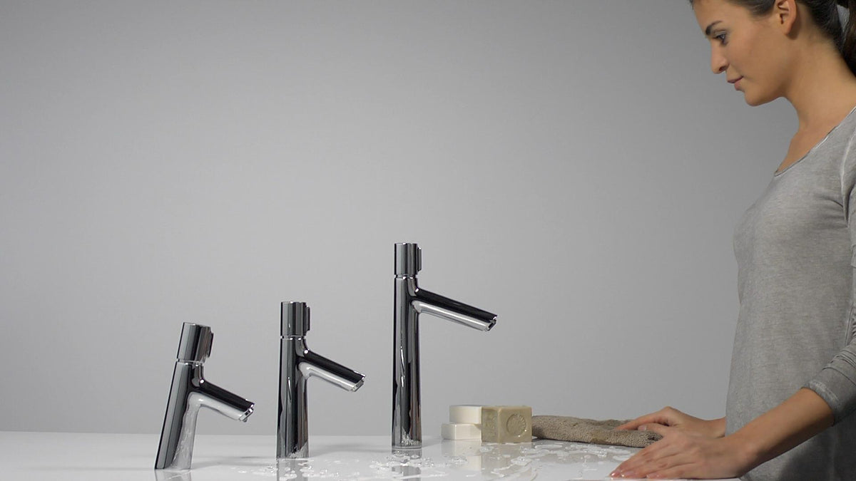 HANSGROHE Talis Select S Einhebel-Waschtischmischer 190 mit Zugstangen-Ablaufgarnitur, chrom