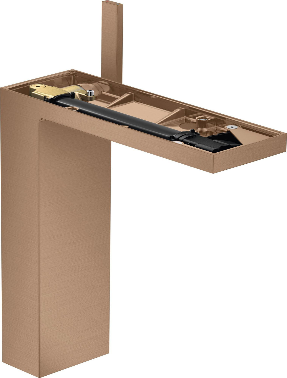 AXOR MYEDITION 230 Einhebel-Waschtischmischer mit Push-Open Ablaufgarnitur in polished gold optic