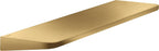 brushed gold optic / matt / beschichtet
