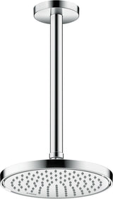 AXOR Kopfbrause 220 1jet chrom – Rain-Strahl, 220 mm, Wand- oder Deckenmontage