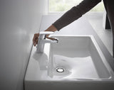 HANSGROHE Logis Einhebel-Waschtischmischer DN 15 mit 3,5 l/min LowFlow und Zugstangen-Ablaufgarnitur, Chrom