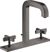AXOR CITTERIO 3-Loch-Waschtischarmatur 170 DN 15 mit Kreuzgriffen und Platte, Chrom