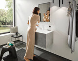 HANSGROHE Finoris Einhebel-Waschtischmischer 110 mit Zugstangen-Ablaufgarnitur, chrom