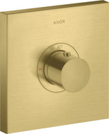 AXOR ShowerSelect Square Highflow UP Thermostatbatterie Chrom – Eckige Unterputz-Armatur mit 59 l/min