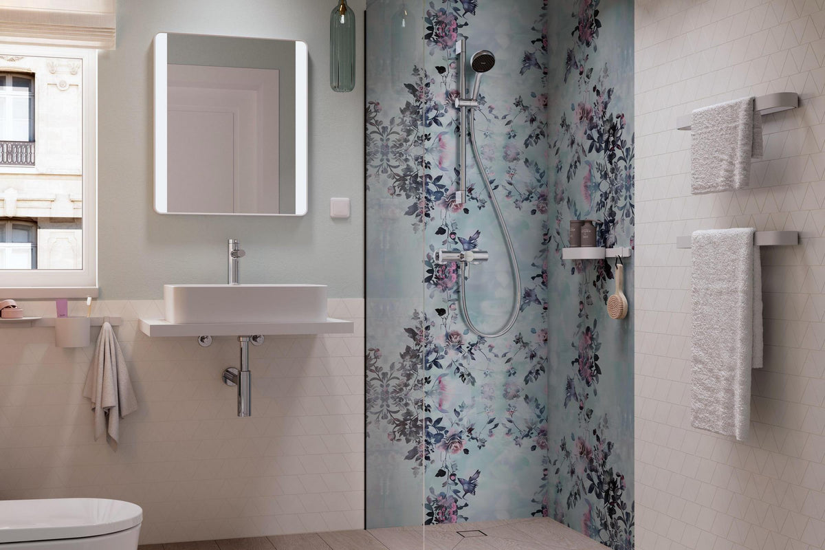 HANSGROHE Xarita Lite Q Wandspiegel 500 mm mit seitlicher LED-Beleuchtung, mattschwarz