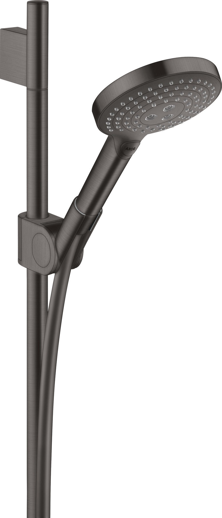 AXOR Uno² Brauseset mit Axor 120 3jet Handbrause, Brausestange 90 cm und Brauseschlauch in Chrom