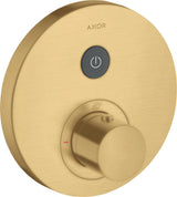 AXOR ShowerSelect Round Unterputz Thermostat für 1 Verbraucher, Chrom – komfortable Select-Technologie