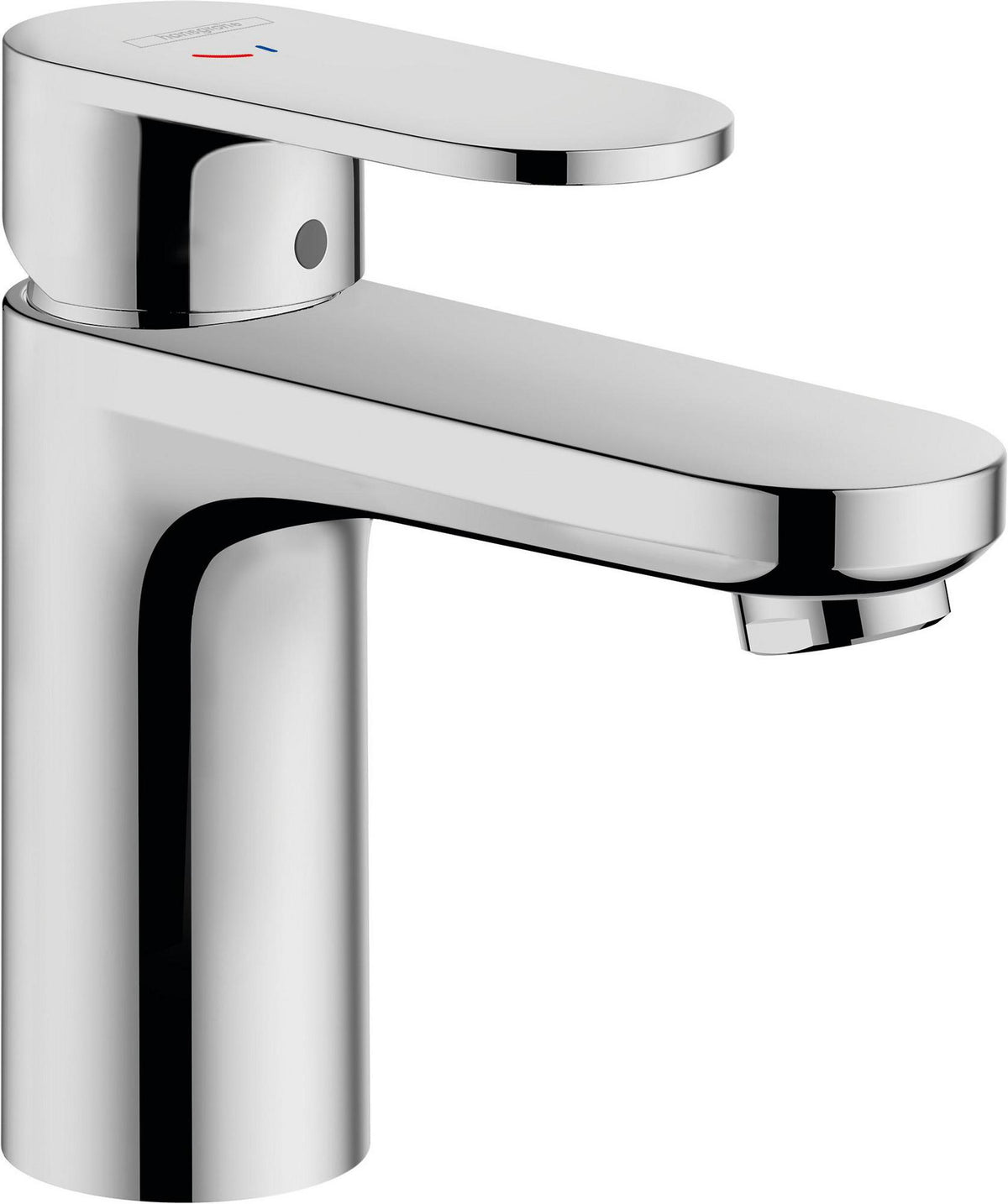 Hansgrohe Vernis Blend 100 Einhebel-Waschtischmischer mit Zugstangen-Ablaufgarnitur, chrom