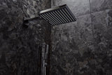 HANSGROHE Brausearm E 390 mm Chrom – Wandmontage mit Rosette
