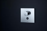 AXOR ShowerSelect Square Thermostatbatterie Highflow Unterputz für 1 Verbraucher in Chrom