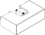 HANSGROHE Waschtischunterschrank Xevolos E 980 mm grifflos mit PushOpen und SoftClose