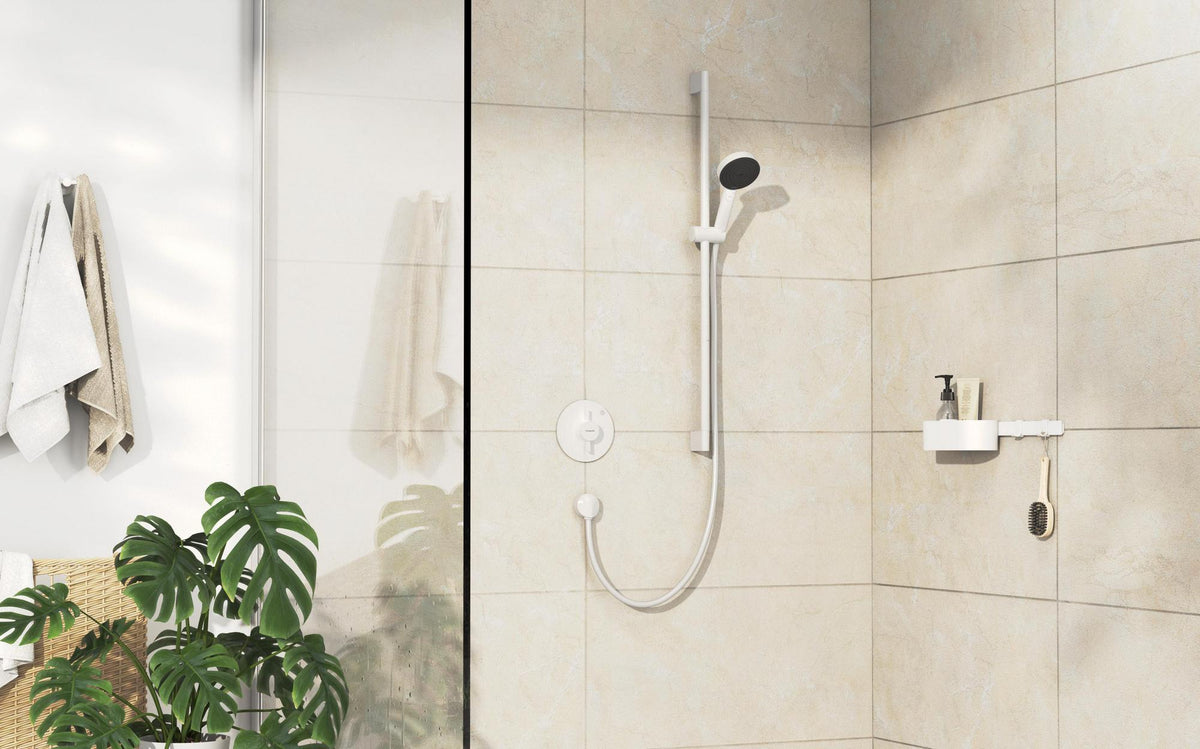 Hansgrohe DuoTurn S Unterputz-Mischer, 1 Verbraucher, Chrom – Einbauteil mit iBox universal 2