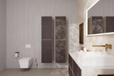 HANSGROHE Hochschrank Xevolos E 1160 mm mit PushOpen, Eiche dunkel/Weiß, grifflos