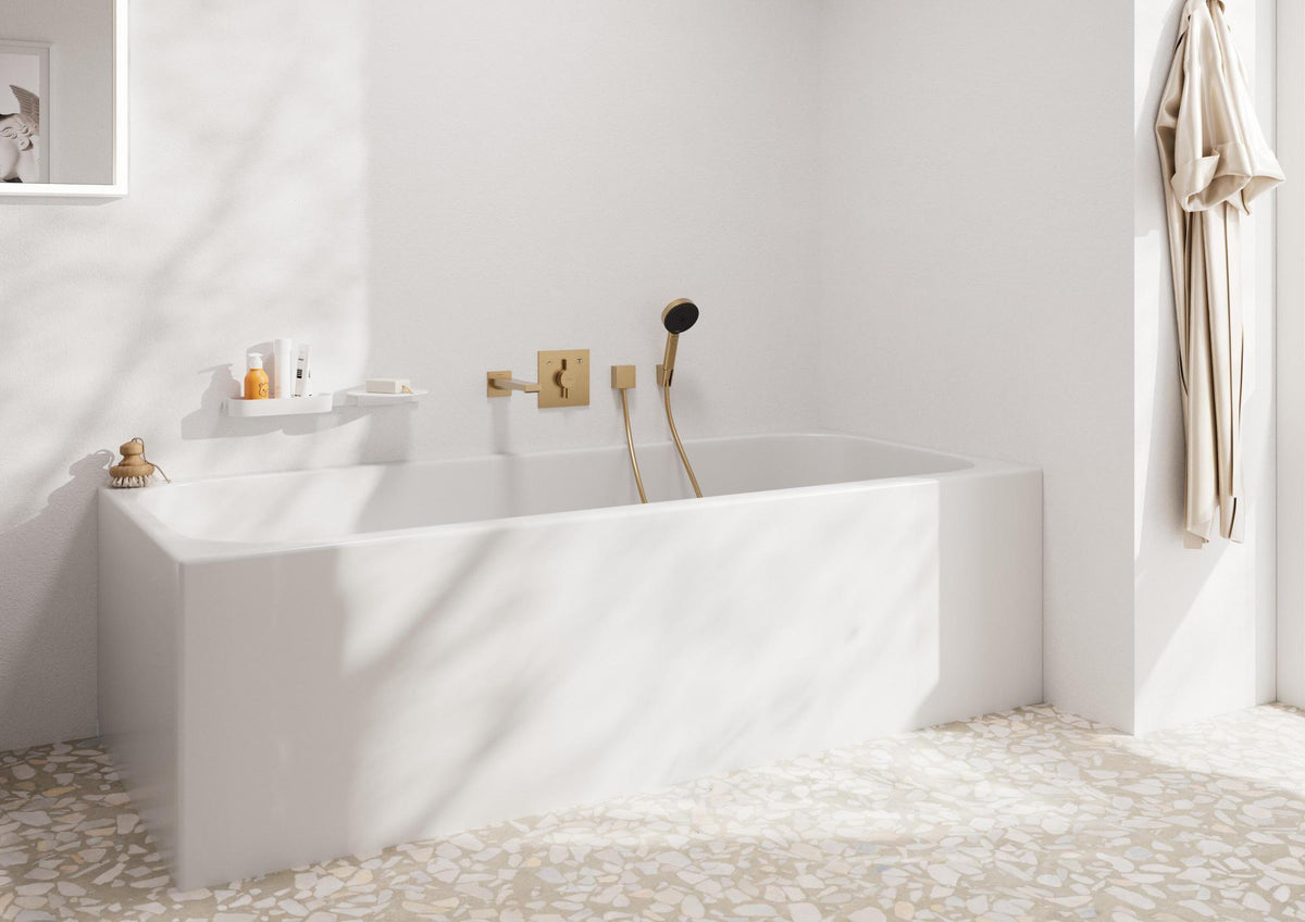 AXOR Pulsify Select S Handbrause 105 mm Chrom – 3 Strahlarten mit PowderRain & Select-Taste