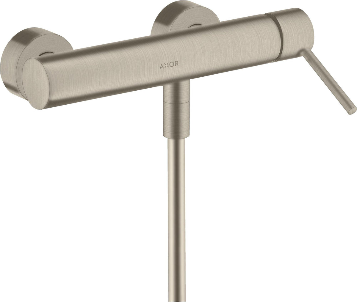 AXOR STARCK Brausemischer DN15 Aufputz Chrom – Einhandhebelmischer mit Temperaturbegrenzung