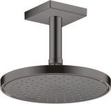 AXOR Kopfbrause 220 1jet EcoSmart Chrom – 220 mm Rain-Duschkopf für Wand- und Deckenmontage