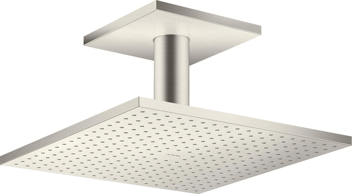 AXOR Kopfbrause 300/300 2jet Deckenmontage Chrom – PowderRain & Intense PowderRain