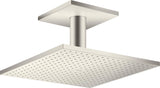 AXOR Kopfbrause 300/300 2jet Deckenmontage Chrom – PowderRain & Intense PowderRain