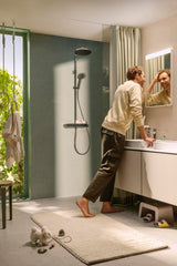 HANSGROHE RainDrain Compact Duschrinne 1200 mm Komplettset – befliesbar, flache Installation