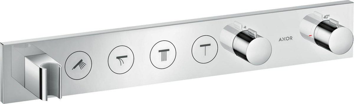 AXOR ShowerSolutions Select 600/90 Thermostatmodul – 4 Verbraucher, chrom