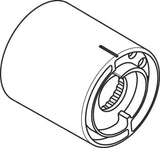 HANSGROHE Anschlaghülse iBox chrom – Passgenaues Ersatzteil für Thermostat iBox