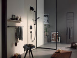 HANSGROHE Pulsify S 105 Kopfbrause mit PowderRain Strahl in Chrom – 1 Strahlart, Antikalk