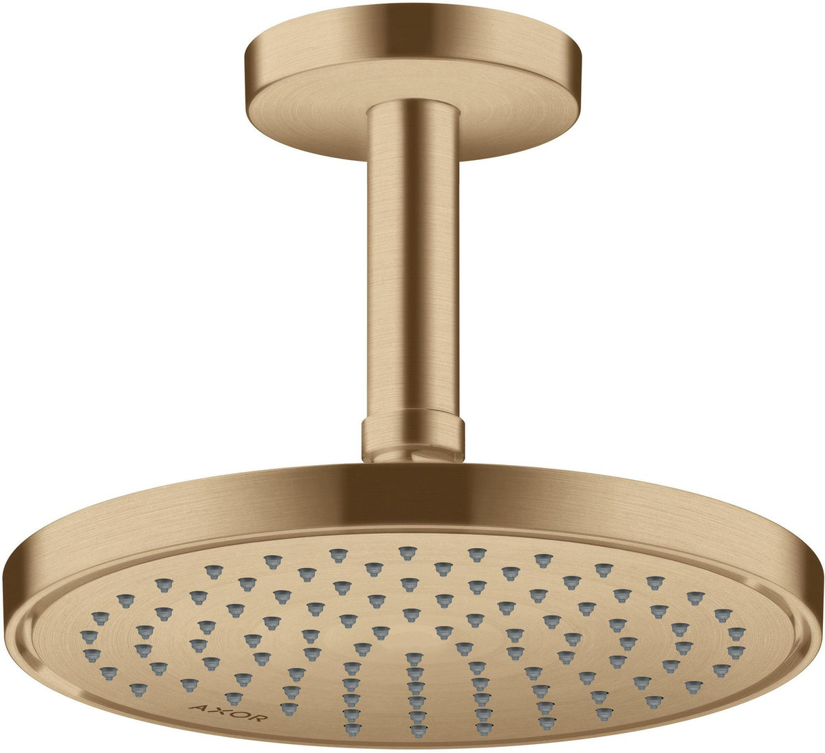 AXOR Kopfbrause 220 1jet EcoSmart Chrom – 220 mm Rain-Duschkopf für Wand- und Deckenmontage