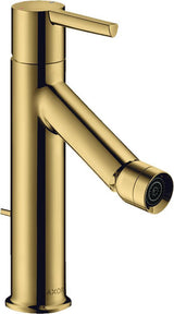 AXOR STARCK Einhebel-Bidetmischer DN 15 von Hansgrohe – mit Zugstangen-Ablaufgarnitur, chrom
